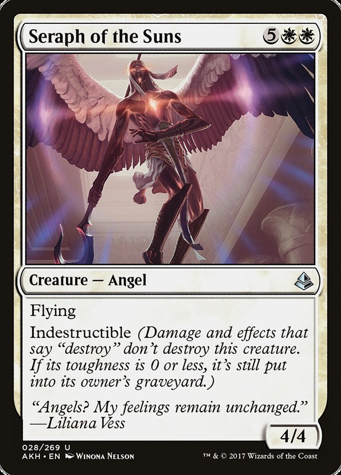 Seraph of the Suns [Amonkhet] [Foil]