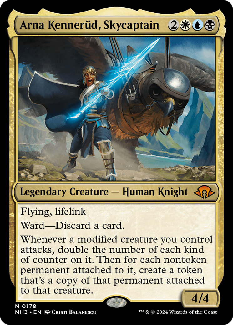 Arna Kennerud, Skycaptain [Modern Horizons 3] [Foil]