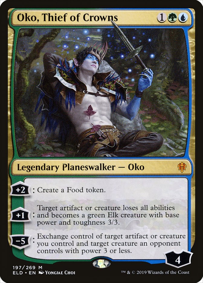 Oko, Thief of Crowns [Throne of Eldraine] [Foil]
