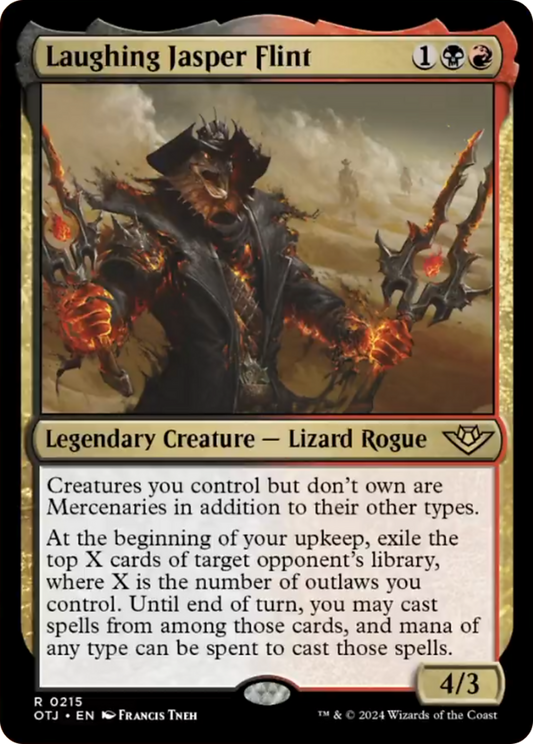 Laughing Jasper Flint [Outlaws of Thunder Junction] [Foil]