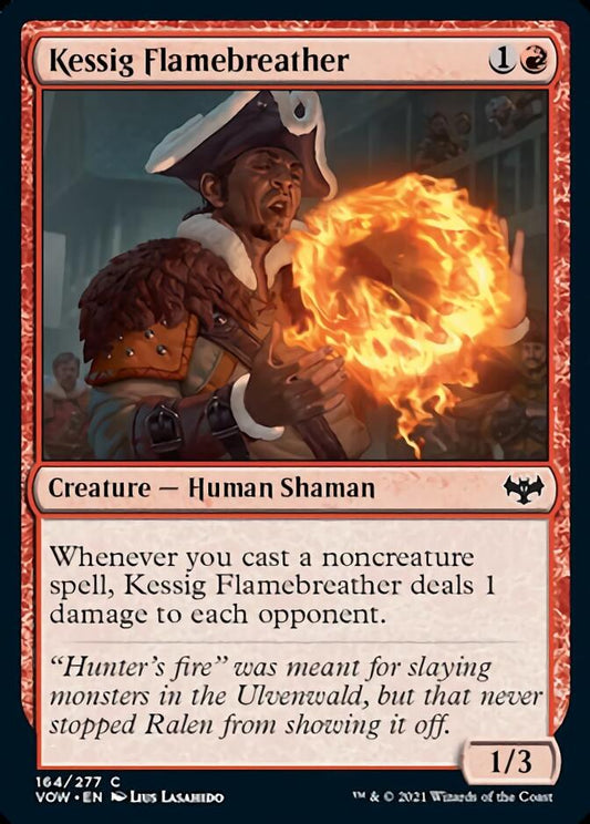 Kessig Flamebreather [Innistrad: Crimson Vow] [Foil]