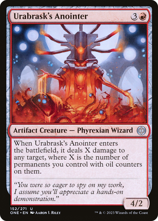 Urabrask's Anointer [Phyrexia: All Will Be One] [Foil]