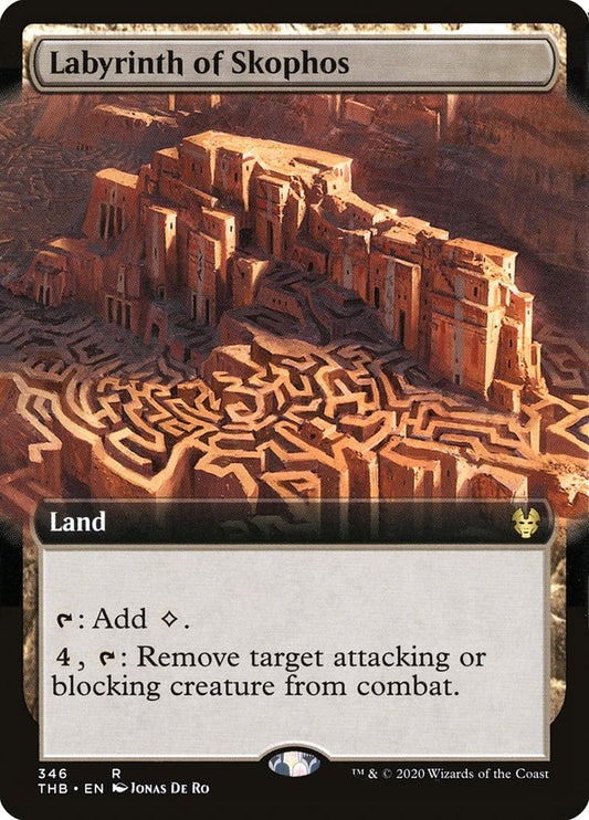 Labyrinth of Skophos (Extended Art) [Theros Beyond Death] [Foil]
