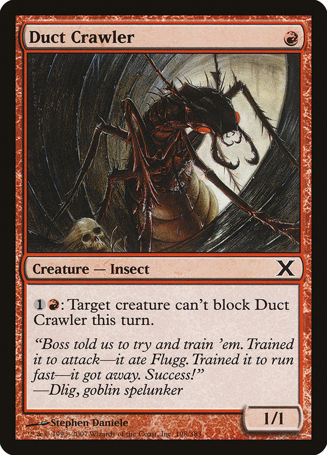 Duct Crawler [Tenth Edition] [Foil]