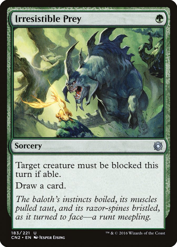 Irresistible Prey [Conspiracy: Take the Crown] [Foil]