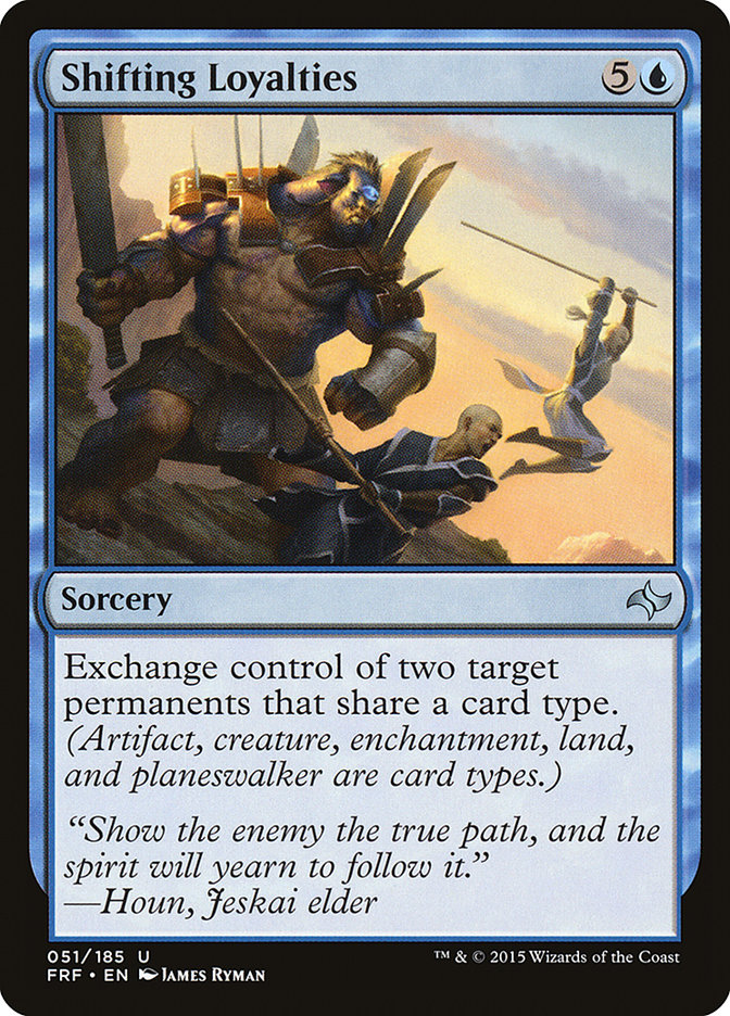 Shifting Loyalties [Fate Reforged] [Foil]