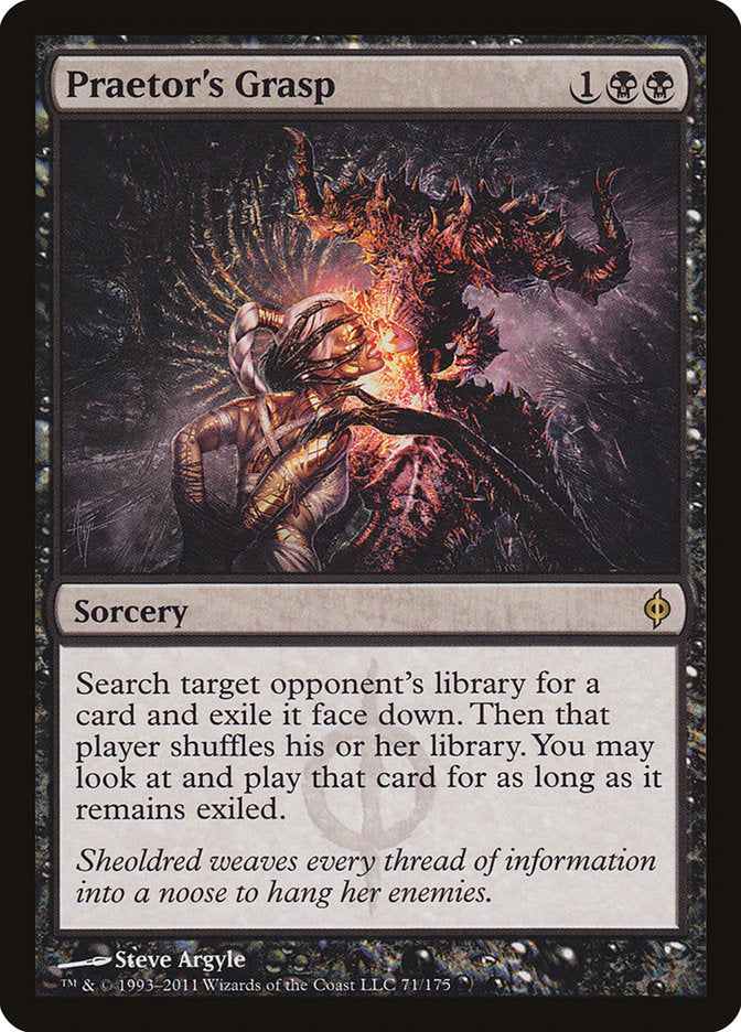 Praetor's Grasp [New Phyrexia] [Foil]