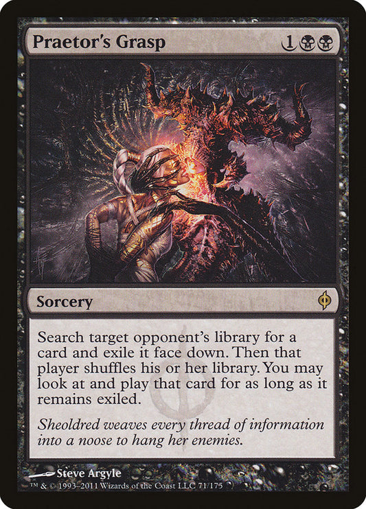 Praetor's Grasp [New Phyrexia] [Foil]