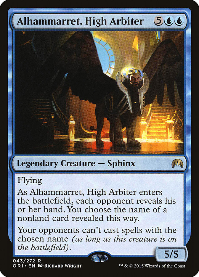 Alhammarret, High Arbiter [Magic Origins] [Foil]