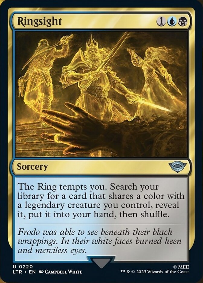 Ringsight [The Lord of the Rings: Tales of Middle-Earth] [Foil]