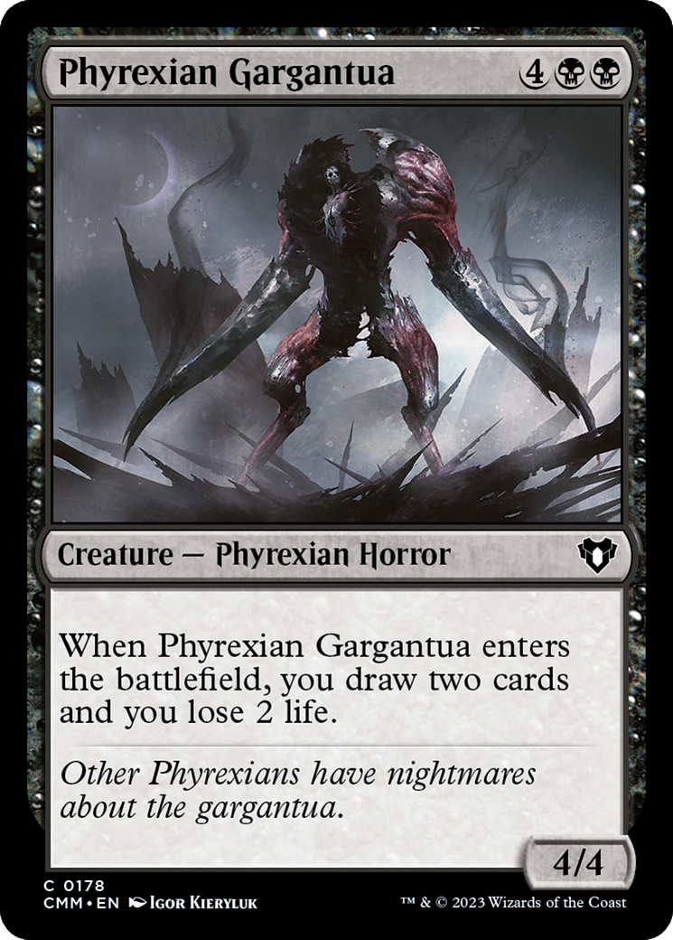 Phyrexian Gargantua [Commander Masters] [Foil]