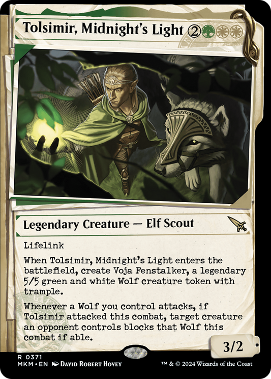 Tolsimir, Midnight's Light (Showcase) [Murders at Karlov Manor] [Foil]