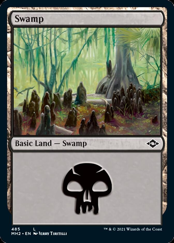 Swamp (485) [Modern Horizons 2] [Foil]