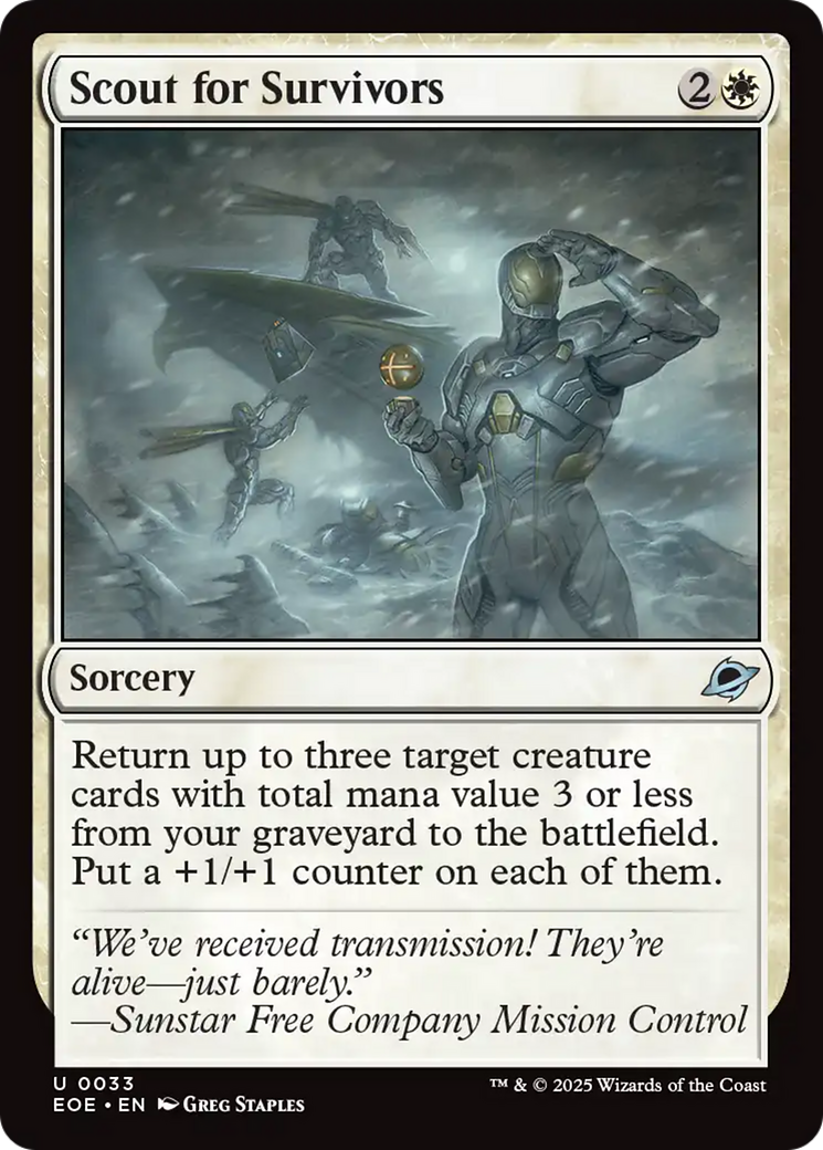 Scout for Survivors [Edge of Eternities] [Foil]