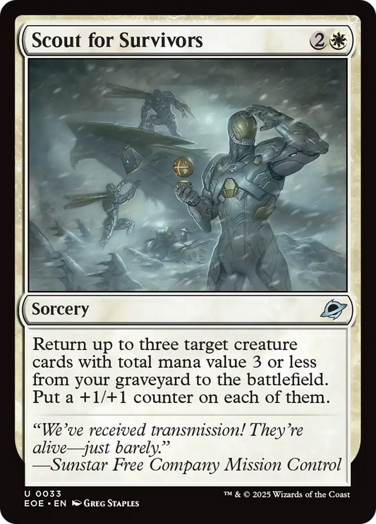 Scout for Survivors [Edge of Eternities] [Foil]