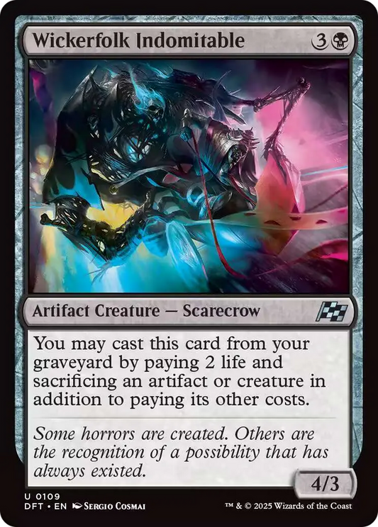 Wickerfolk Indomitable [Aetherdrift] [Foil]