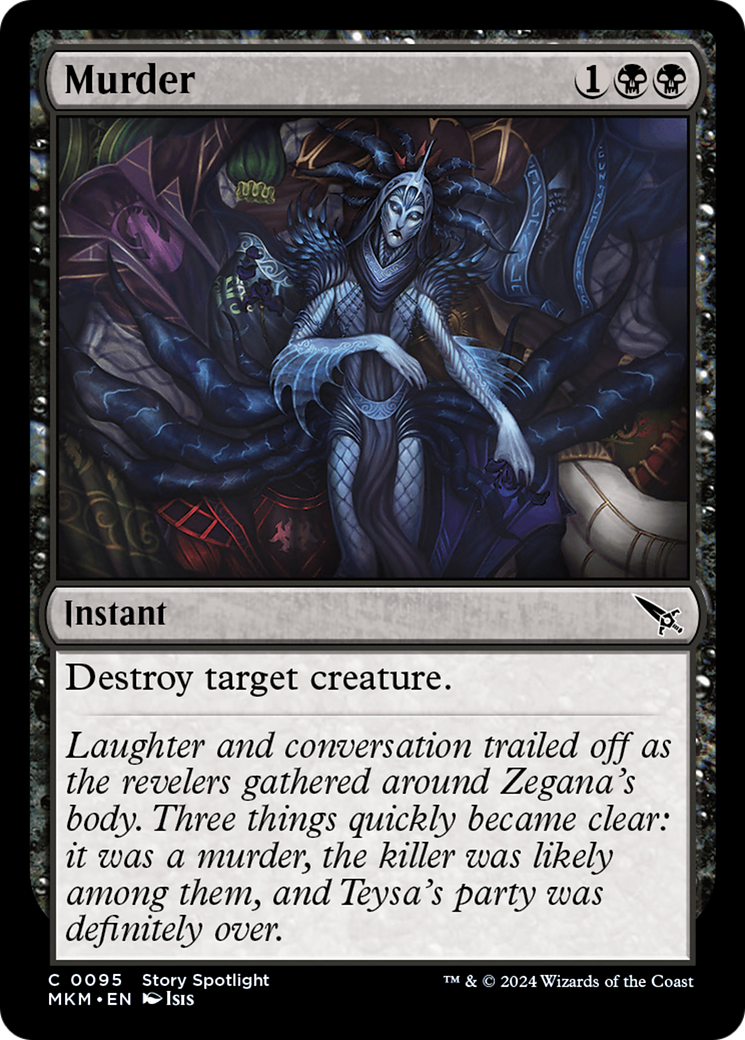 Murder [Murders at Karlov Manor] [Foil]