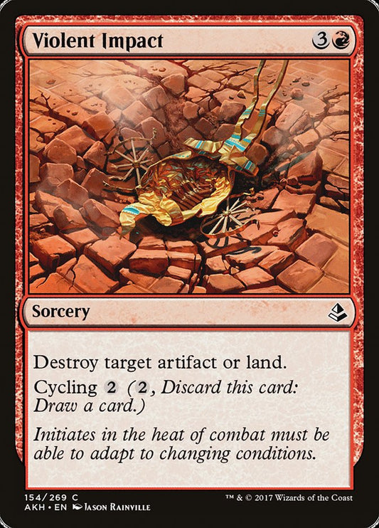 Violent Impact [Amonkhet] [Foil]