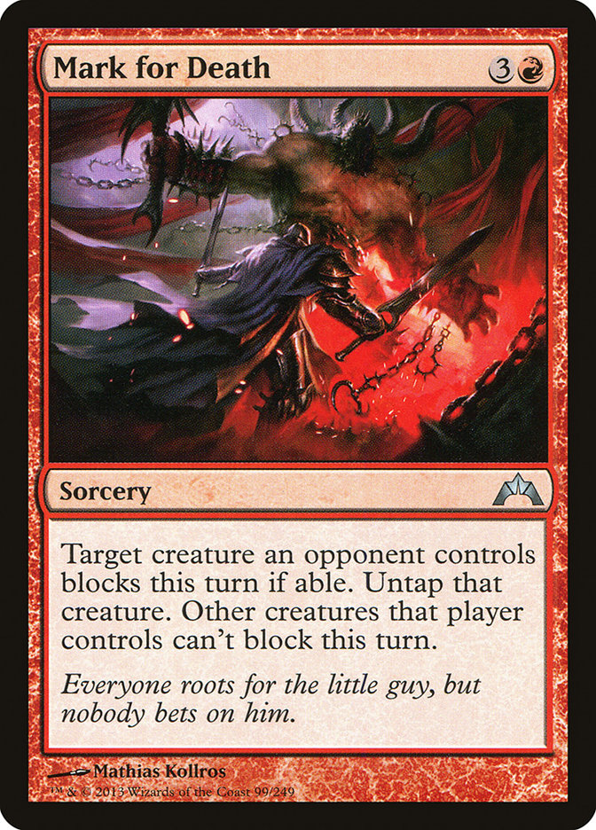Mark for Death [Gatecrash] [Foil]