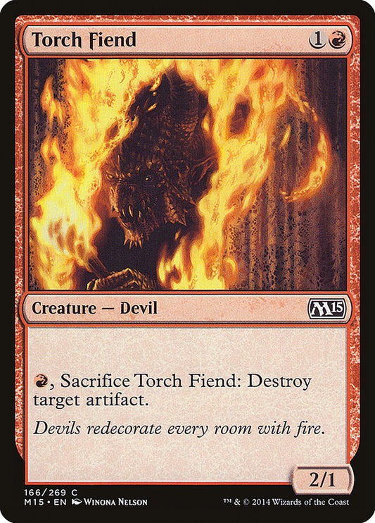 Torch Fiend [Core Set 2015] [Foil]