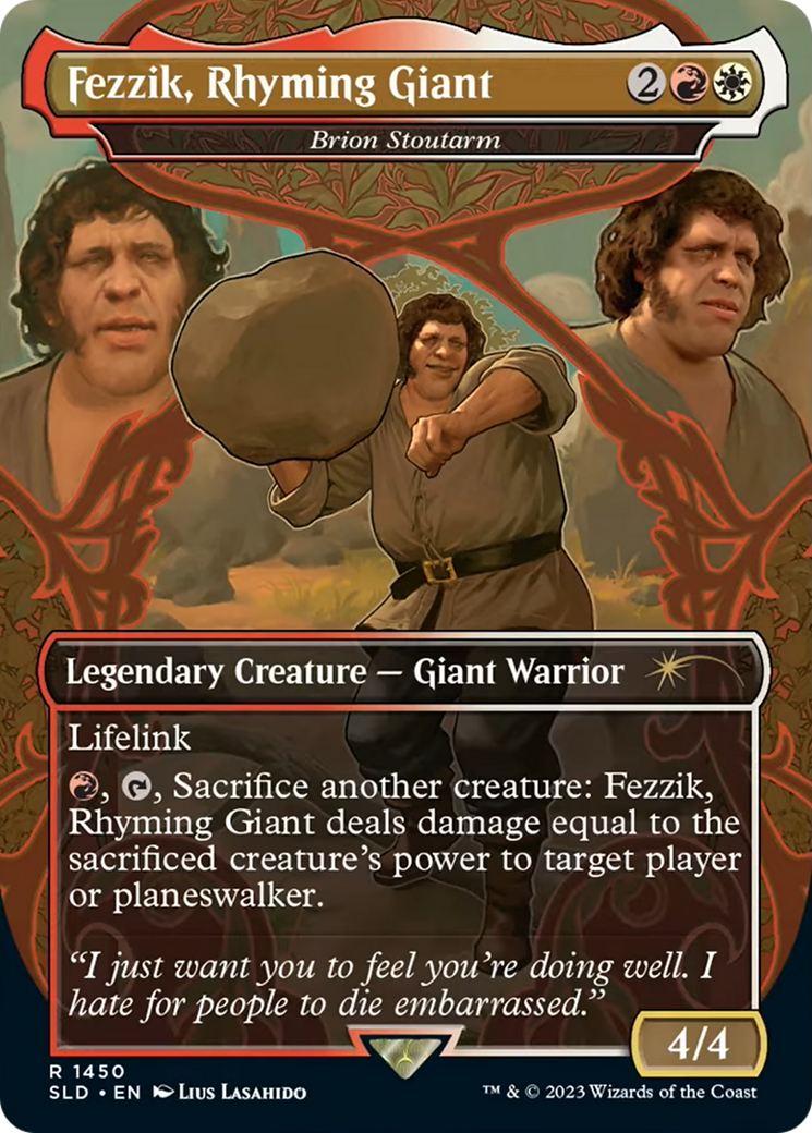 Fezzik, Rhyming Giant - Brion Stoutarm [Secret Lair Drop Series] [Foil]