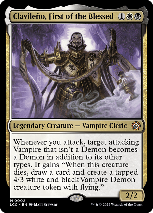 Clavileno, First of the Blessed [The Lost Caverns of Ixalan Commander] [Foil]