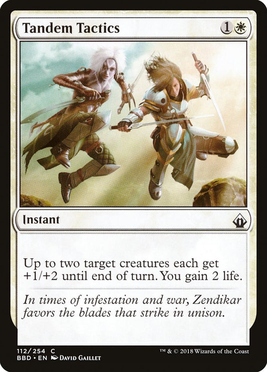 Tandem Tactics [Battlebond] [Foil]