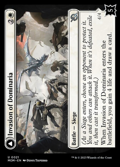 Invasion of Dominaria // Serra Faithkeeper [March of the Machine] [Foil]
