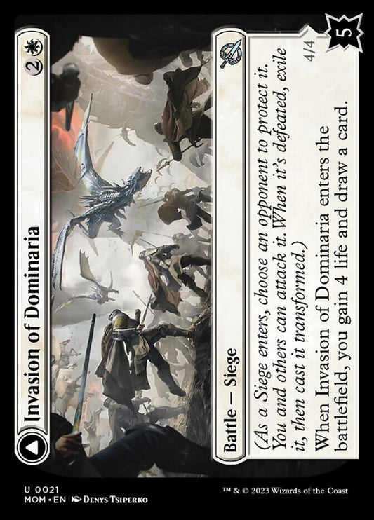 Invasion of Dominaria // Serra Faithkeeper [March of the Machine] [Foil]