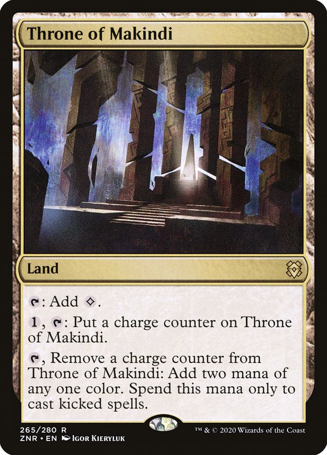 Throne of Makindi [Zendikar Rising] [Foil]