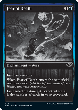 Fear of Death [Innistrad: Double Feature] [Foil]
