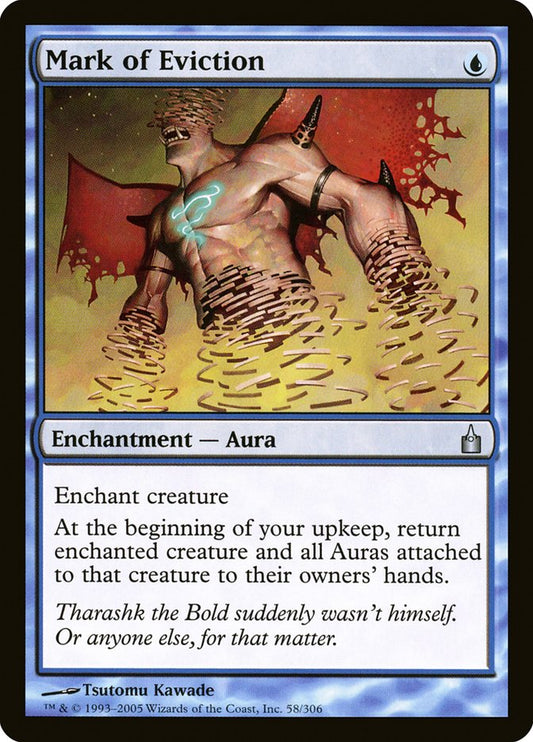 Mark of Eviction [Ravnica: City of Guilds] [Foil]