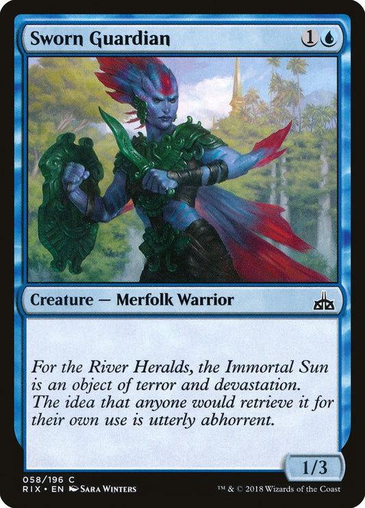 Sworn Guardian [Rivals of Ixalan] [Foil]