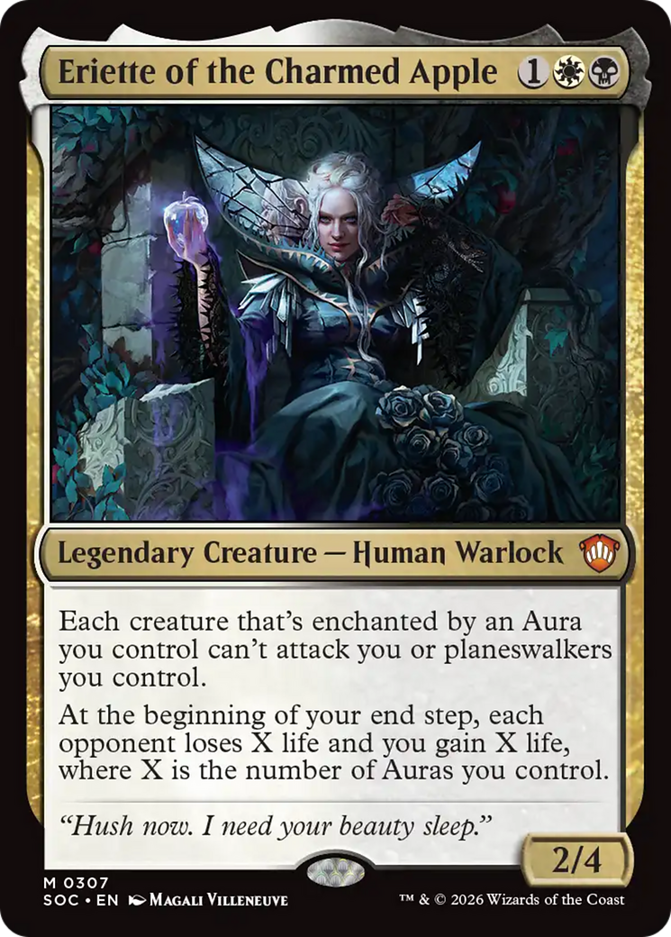 Eriette of the Charmed Apple [Secrets of Strixhaven Commander] [Foil]