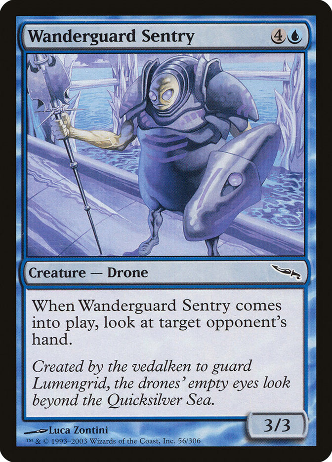 Wanderguard Sentry [Mirrodin] [Foil]