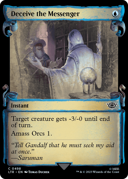 Deceive the Messenger [The Lord of the Rings: Tales of Middle-Earth Showcase Scrolls] [Foil]