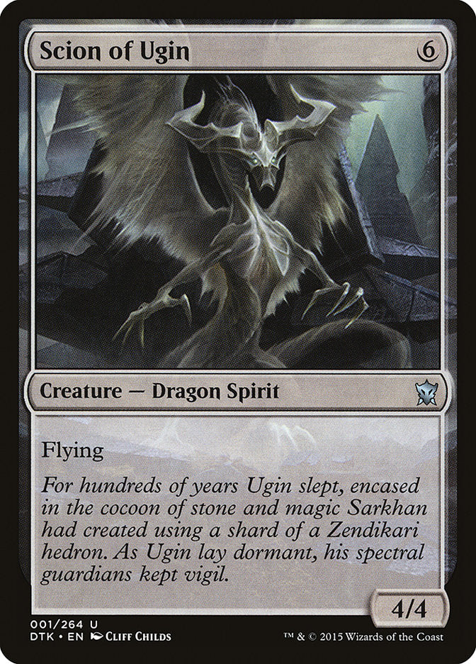 Scion of Ugin [Dragons of Tarkir] [Foil]