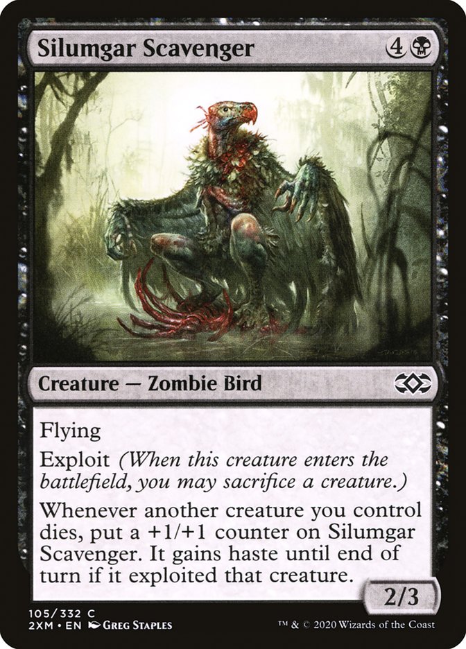 Silumgar Scavenger [Double Masters] [Foil]