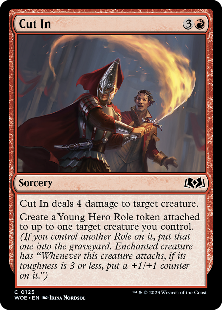 Cut In [Wilds of Eldraine] [Foil]