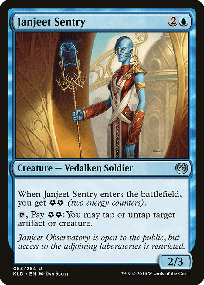 Janjeet Sentry [Kaladesh] [Foil]
