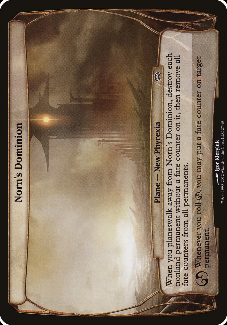 Norn's Dominion (Planes) [Planechase 2012 Planes] [Foil]