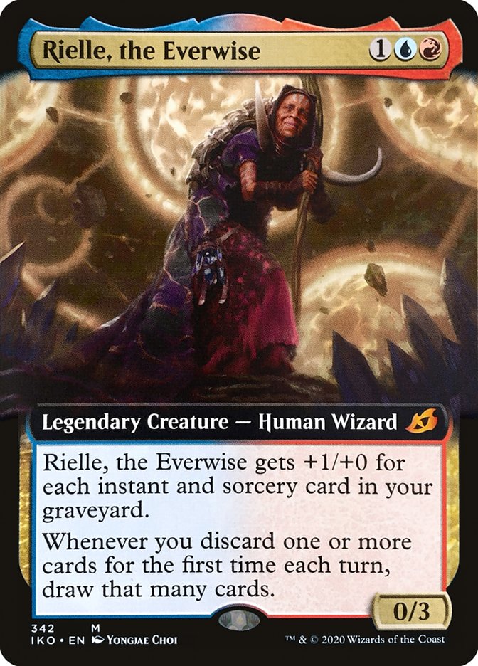 Rielle, the Everwise (Extended Art) [Ikoria: Lair of Behemoths] [Foil]