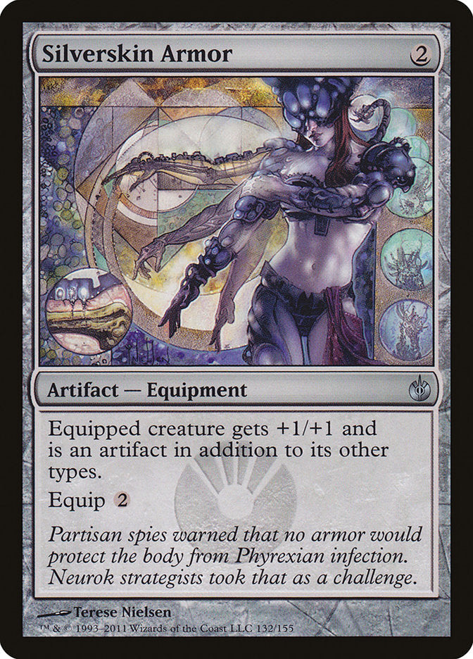 Silverskin Armor [Mirrodin Besieged] [Foil]