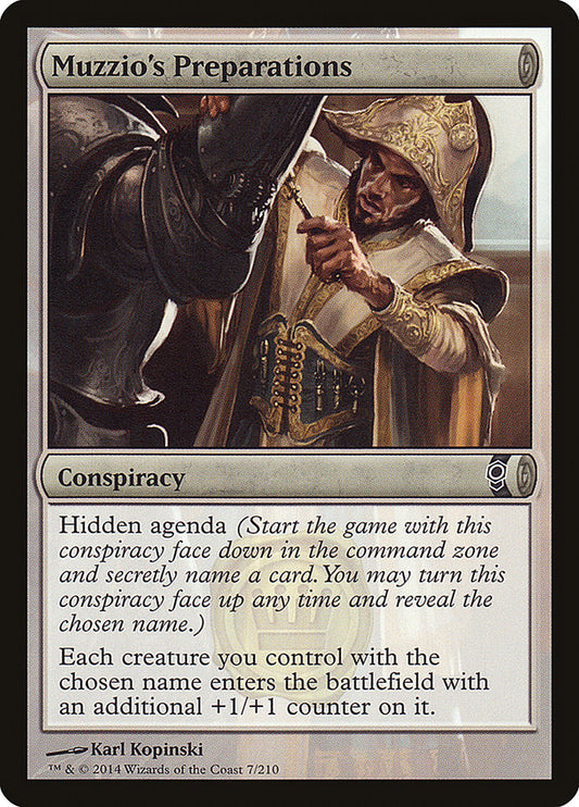 Muzzio's Preparations [Conspiracy] [Foil]