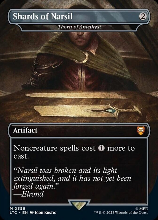 Thorn of Amethyst - Shards of Narsil [The Lord of the Rings: Tales of Middle-Earth Commander] [Foil]