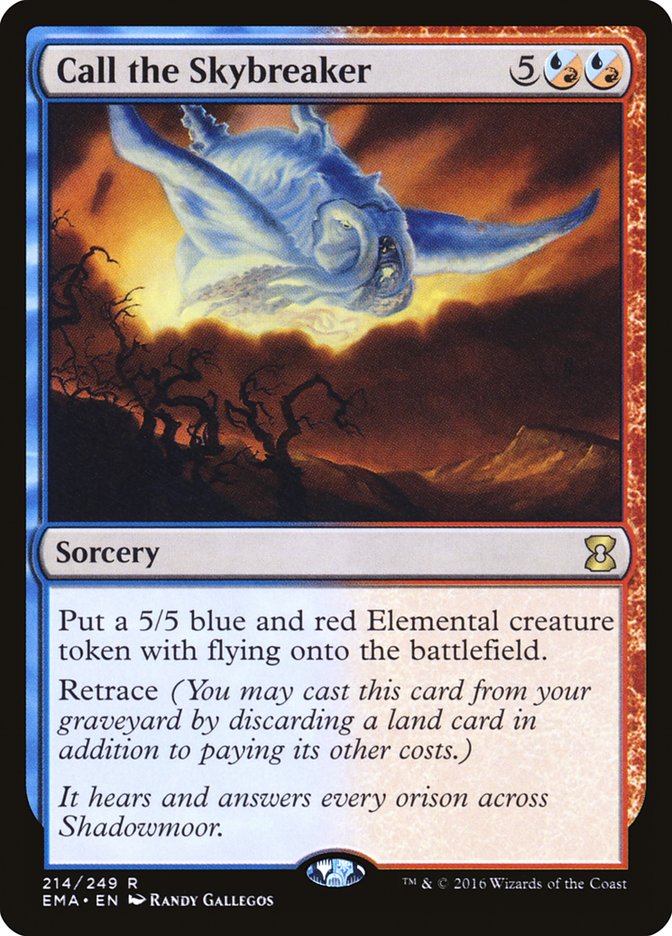 Call the Skybreaker [Eternal Masters] [Foil]
