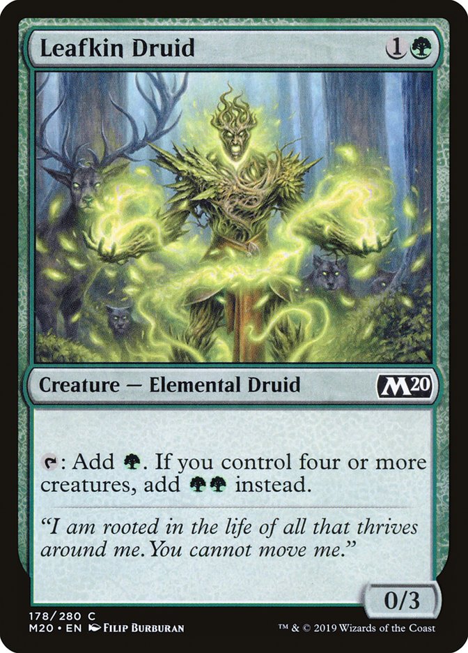 Leafkin Druid [Core Set 2020] [Foil]