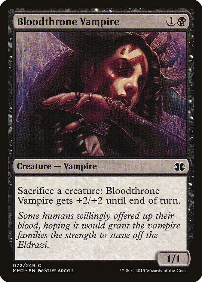 Bloodthrone Vampire [Modern Masters 2015] [Foil]