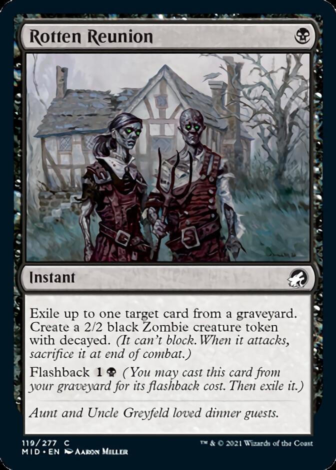 Rotten Reunion [Innistrad: Midnight Hunt] [Foil]