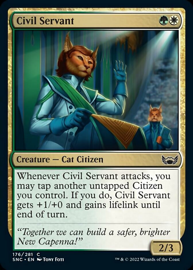 Civil Servant [Streets of New Capenna] [Foil]